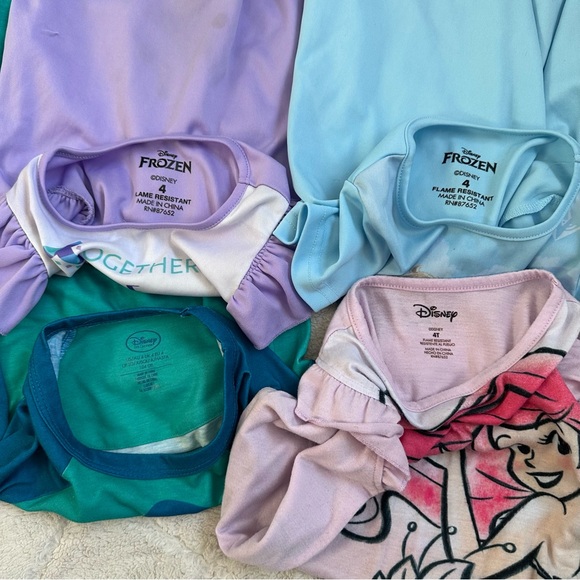 Disney | 4 Princess Nightgown Dresses | Size 4T - Picture 2 of 12